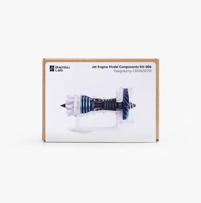 Jet Engine Model Components Kit