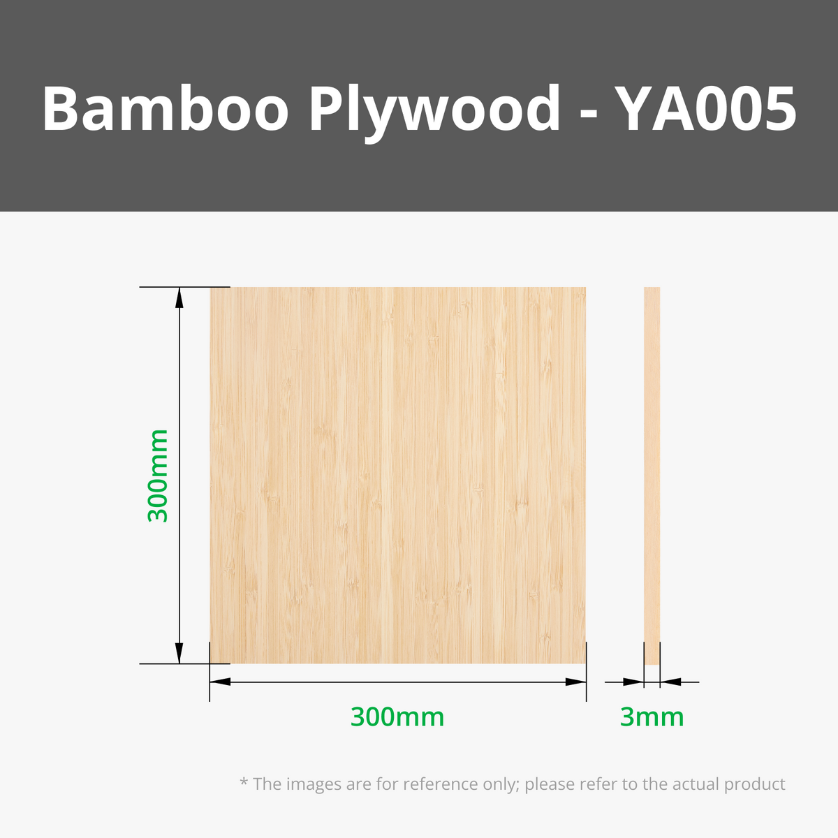 3mm Bamboo Board (6pcs)