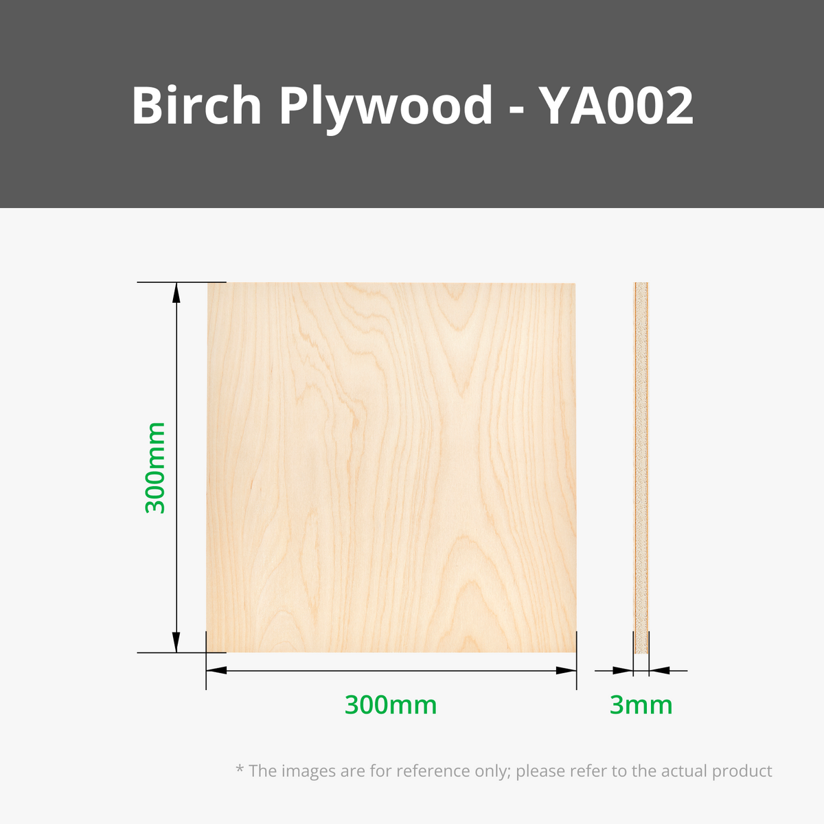 3mm Birch Plywood (6pcs)
