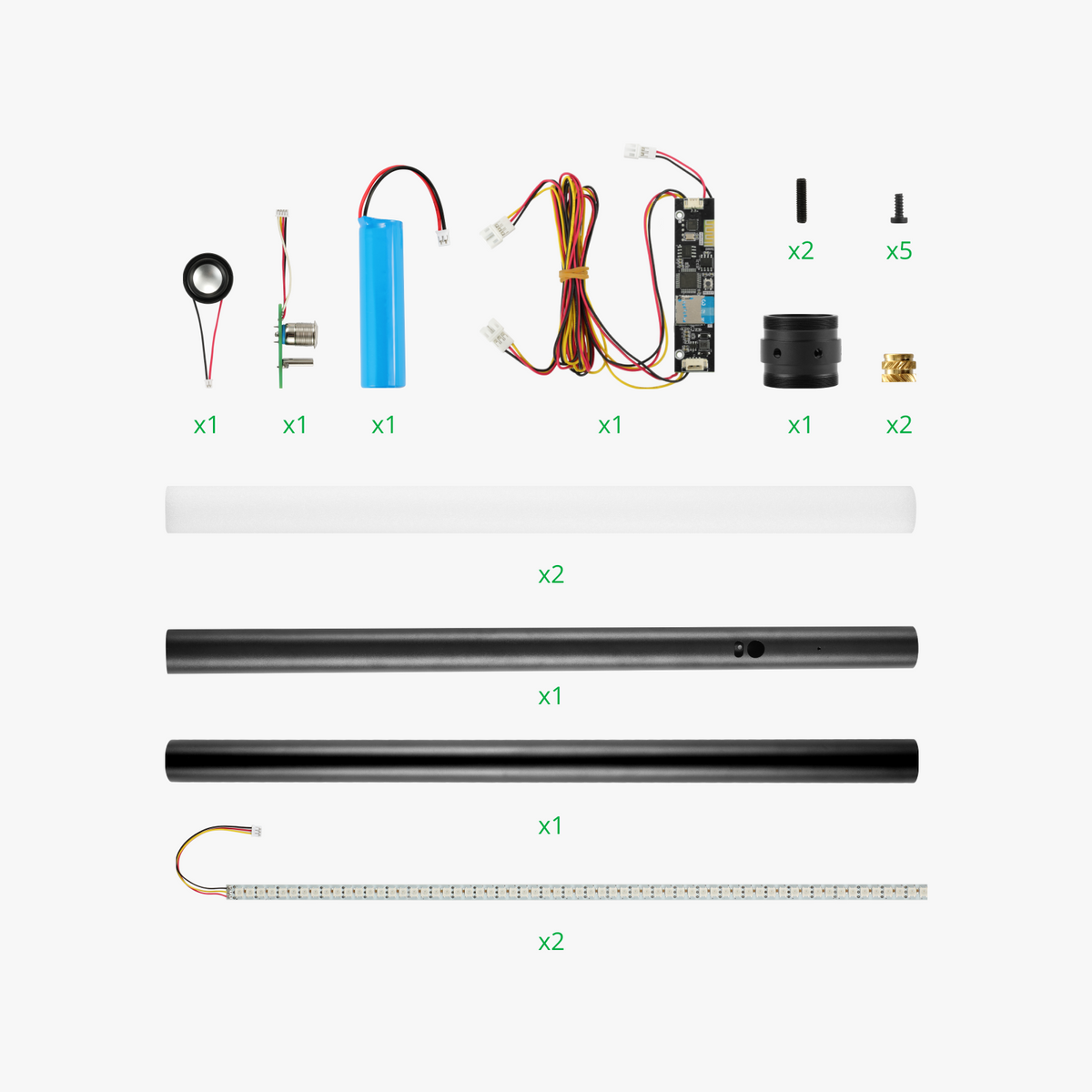Light Staff with Sound Effects Kit