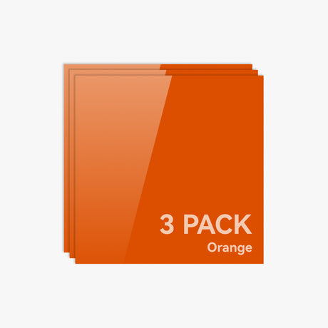 3mm Opaque Glossy Acrylic Sheet (3pcs)
