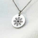 Round Stainless Steel Tag (5pcs)