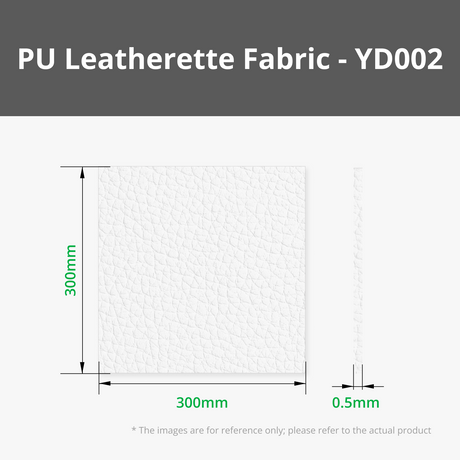 Pebbled PU Leatherette Fabric (5pcs)