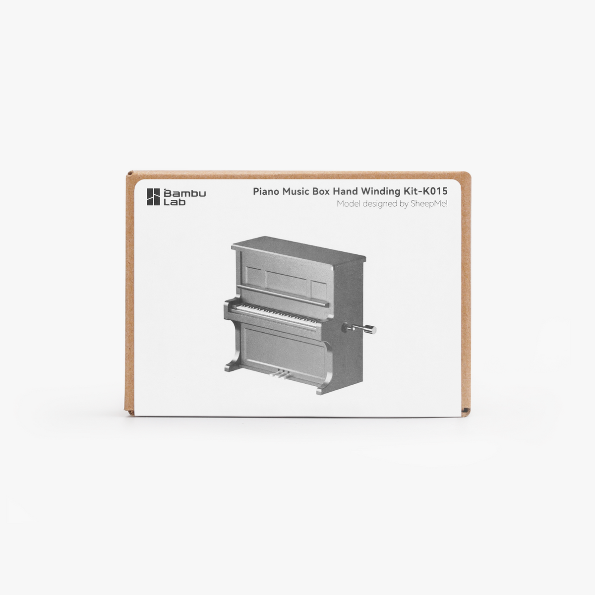 Piano Music Box Hand Winding Kit