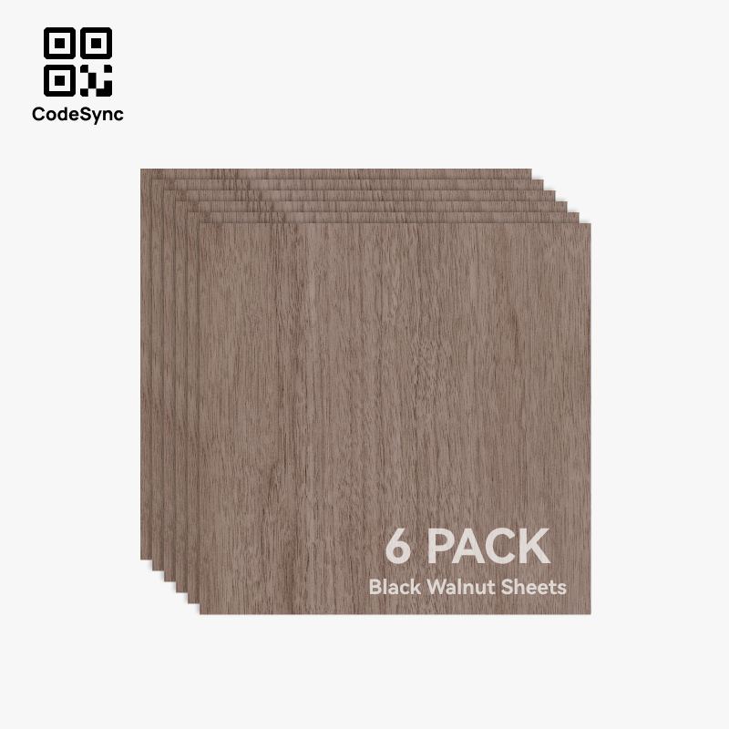 3mm Black Walnut Plywood (6pcs)