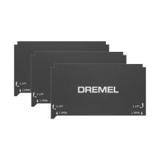 Dremel 3D40-FLX Build Sheets (3 pack)