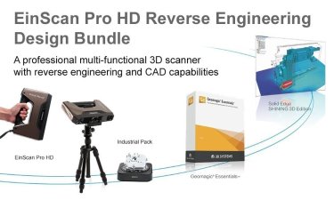 EinScan Pro HD Reverse Engineering Design Bundle